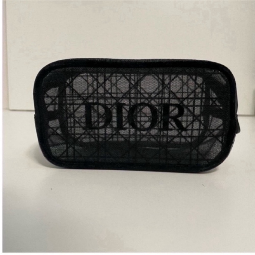 Dior beauty  Black Mesh bag - Picture 2 of 9